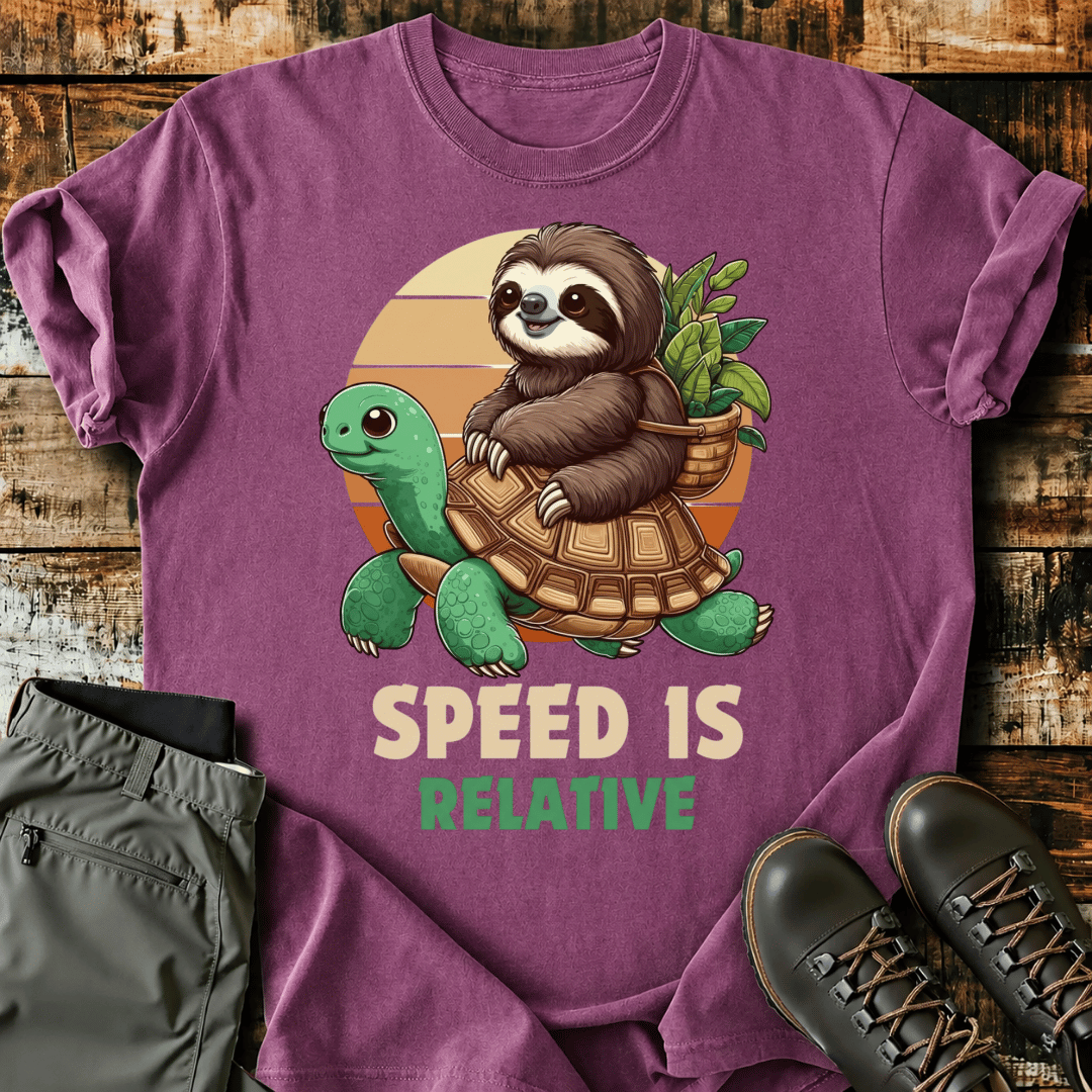 Speed is Relative T-shirt