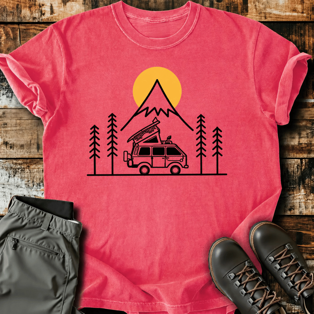 Retro Camper Adventure T-Shirt
