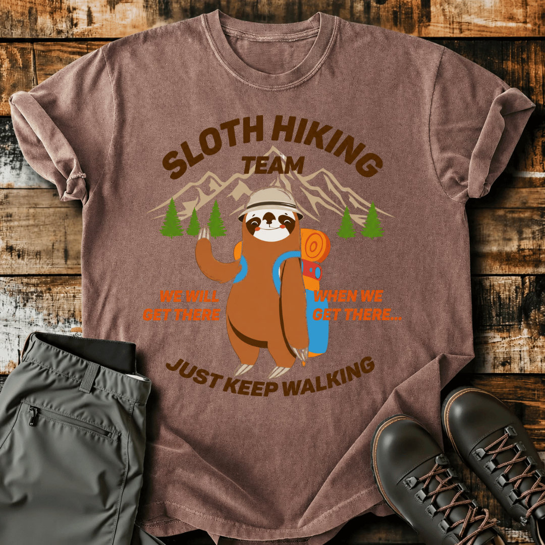 Adventure Awaits Sloth T-Shirt