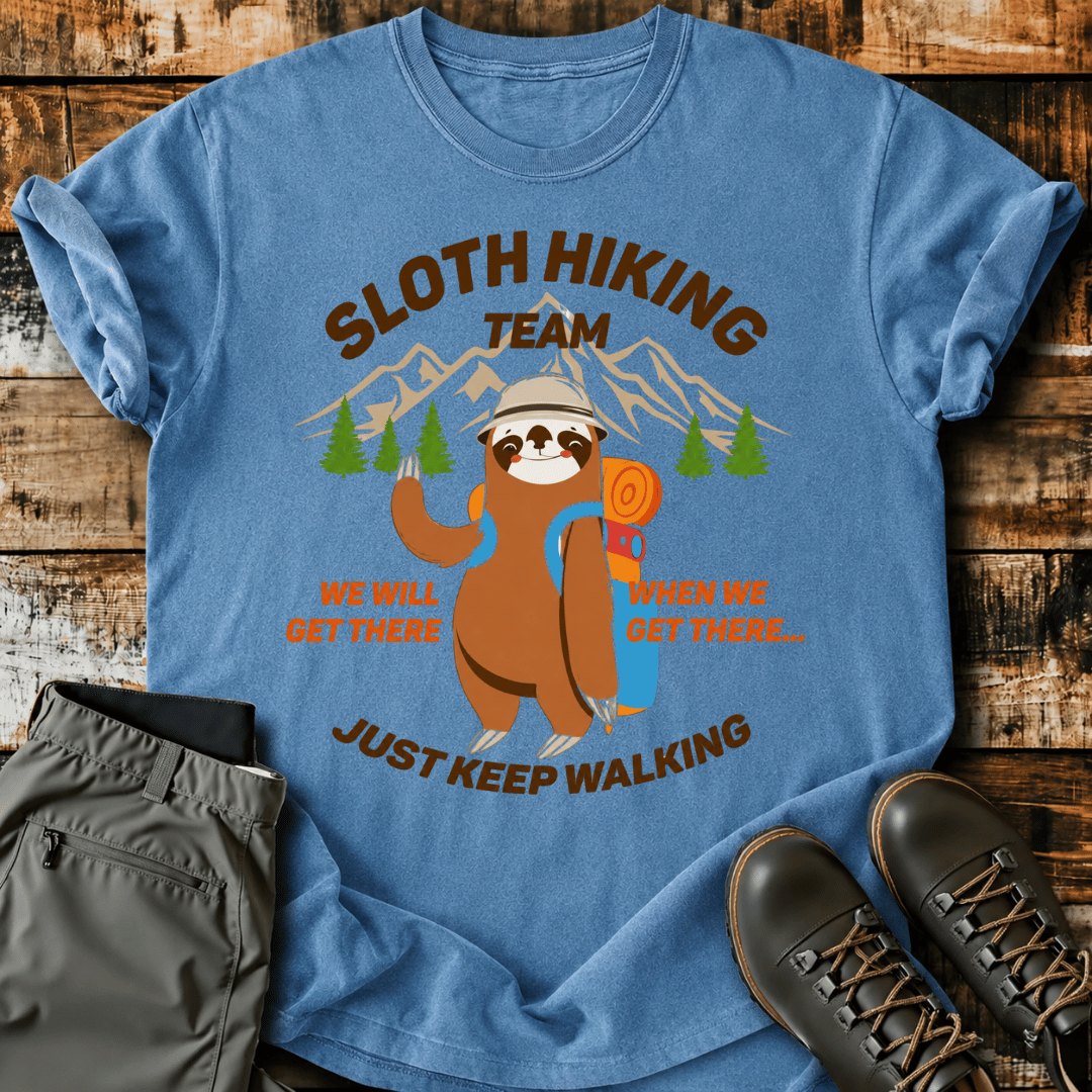 Adventure Awaits Sloth T-Shirt