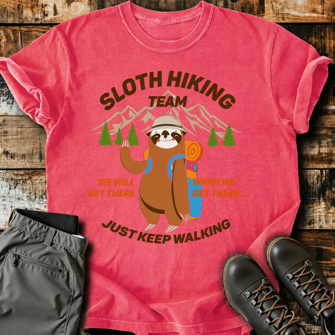 Adventure Awaits Sloth T-Shirt