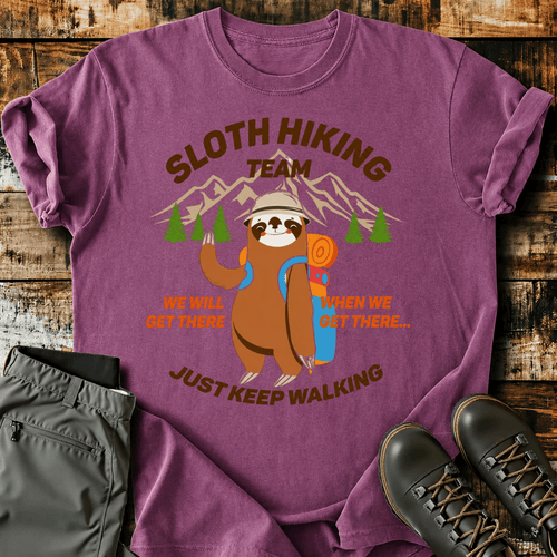 Adventure Awaits Sloth T-Shirt