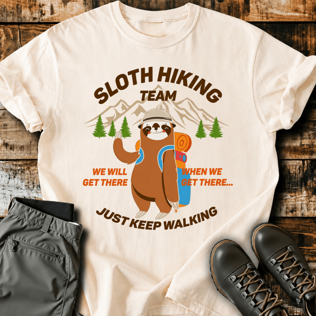 Adventure Awaits Sloth T-Shirt