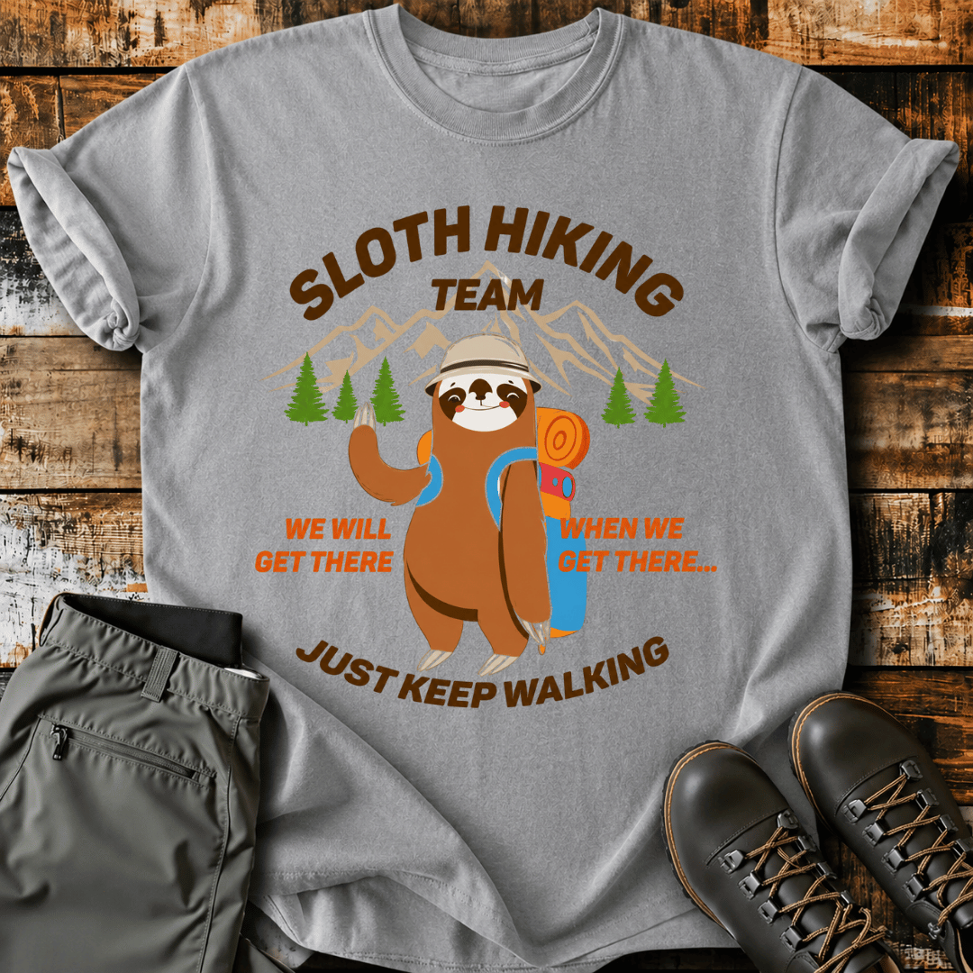 Adventure Awaits Sloth T-Shirt
