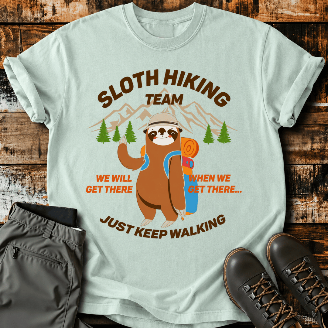 Adventure Awaits Sloth T-Shirt