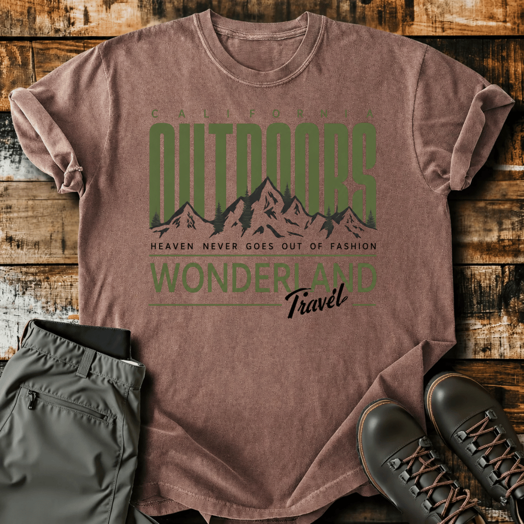 Outdoor Wonderland Travel T-Shirt