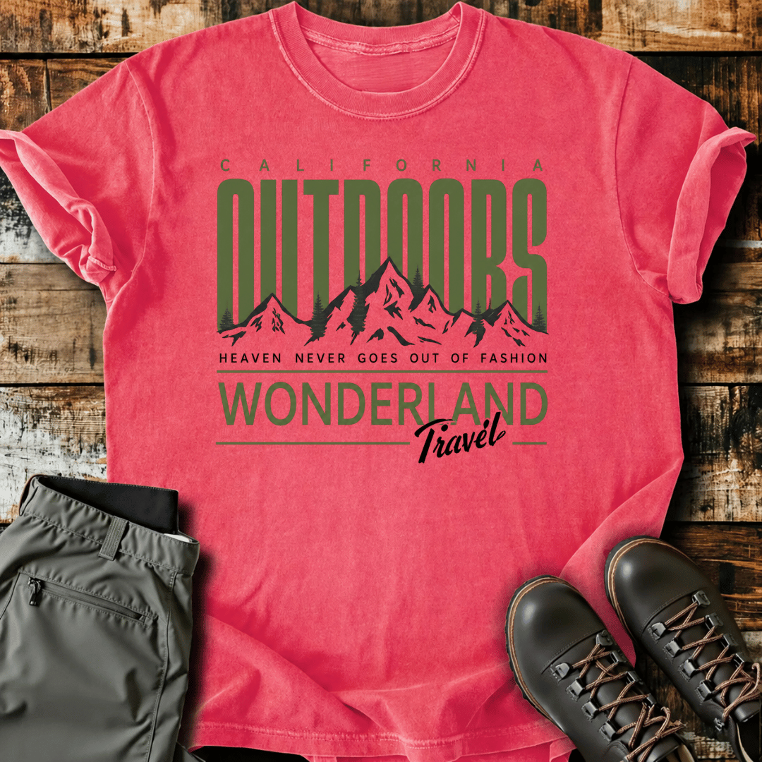Outdoor Wonderland Travel T-Shirt