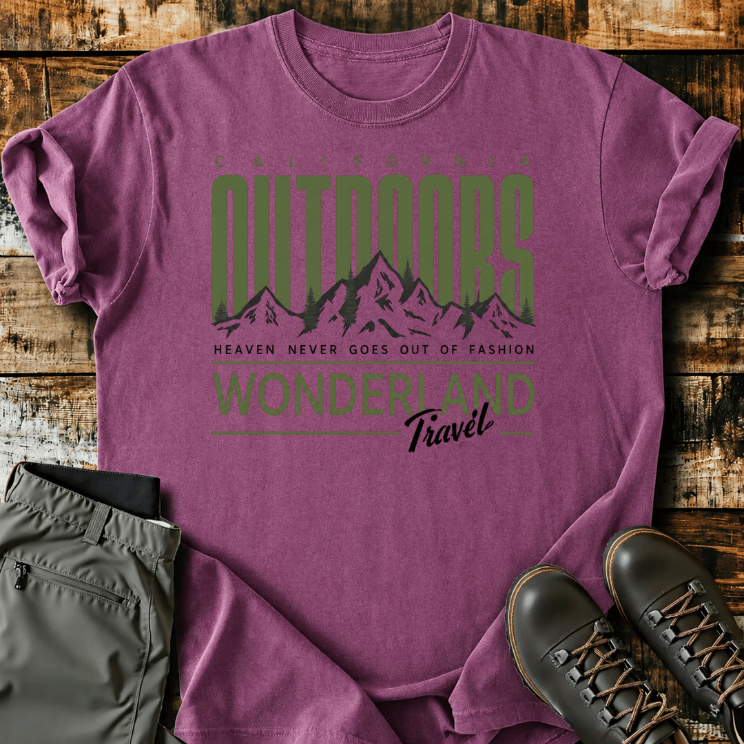 Outdoor Wonderland Travel T-Shirt