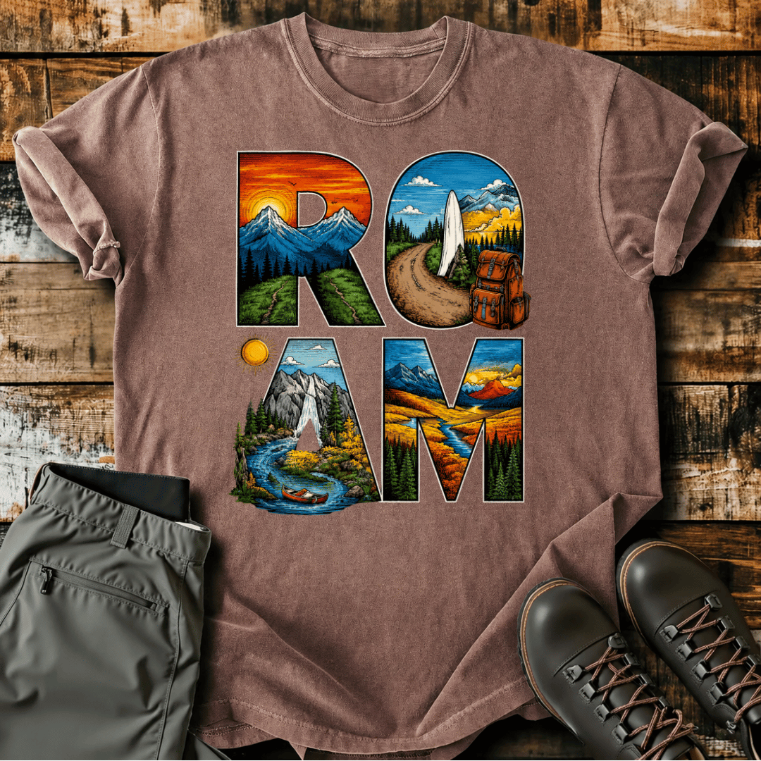 The Great Outdoors Panoramic T-shirt