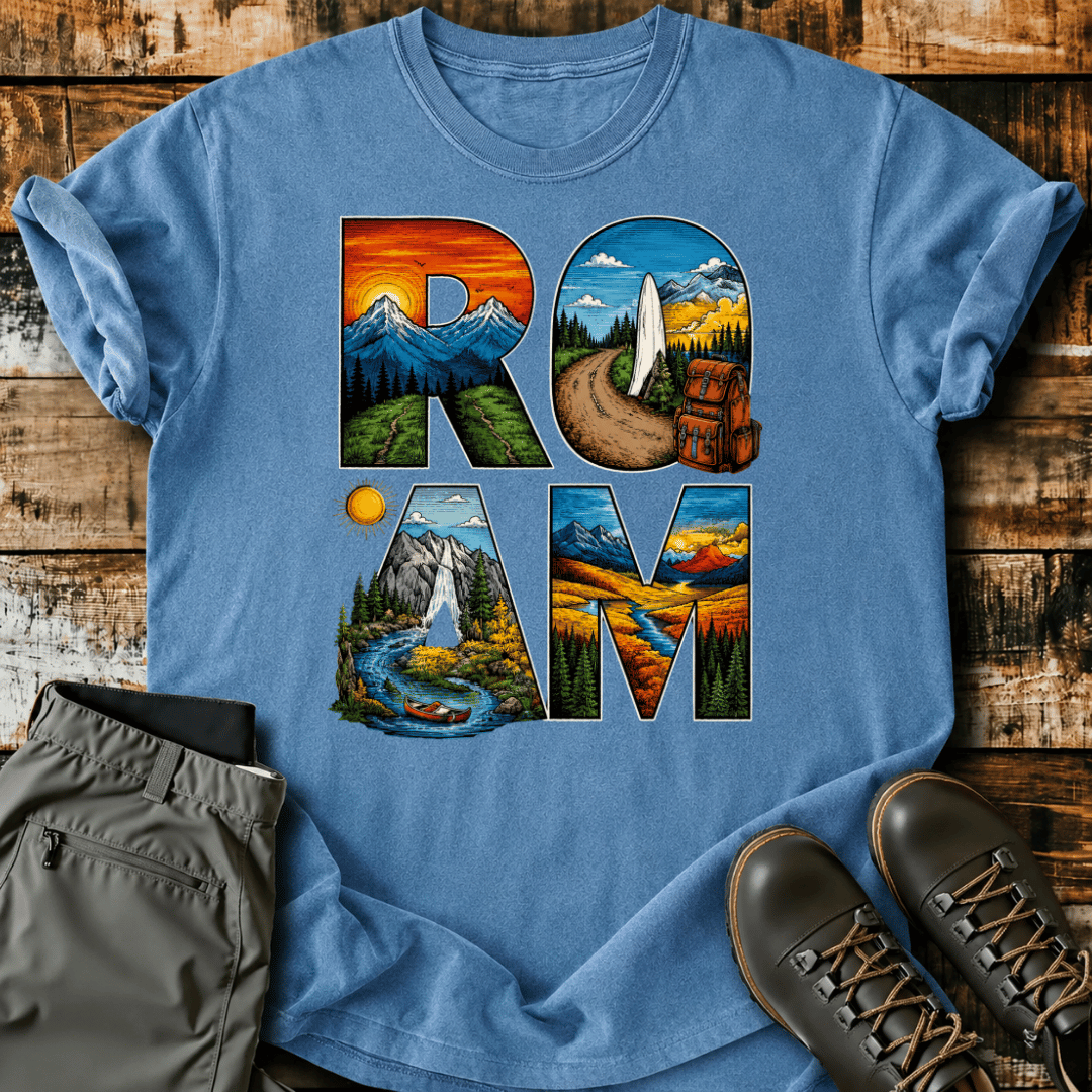 The Great Outdoors Panoramic T-shirt