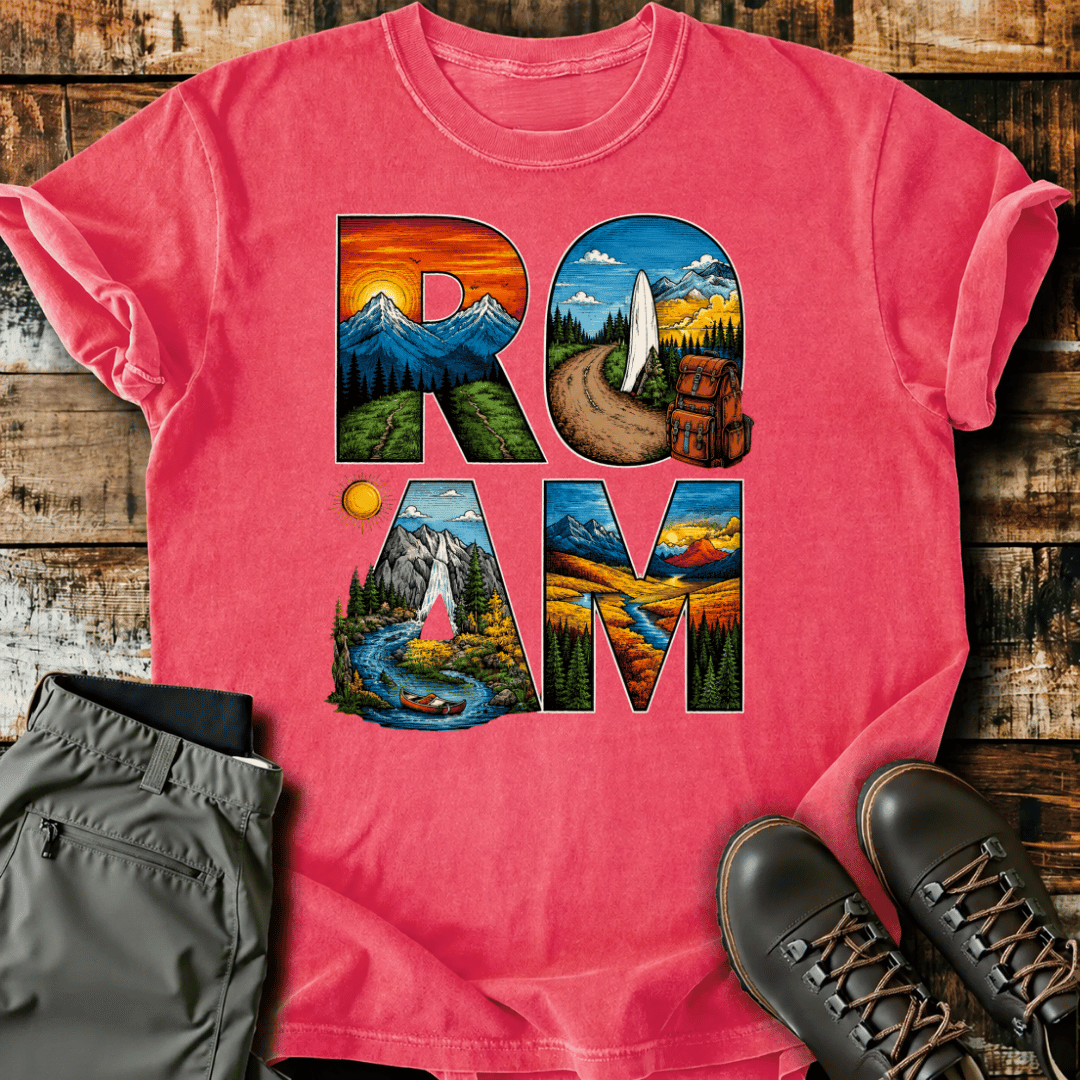 The Great Outdoors Panoramic T-shirt
