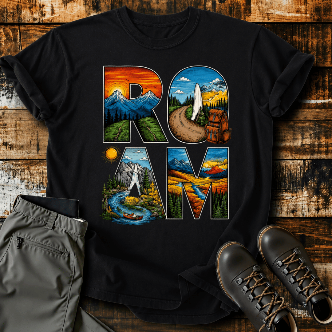The Great Outdoors Panoramic T-shirt