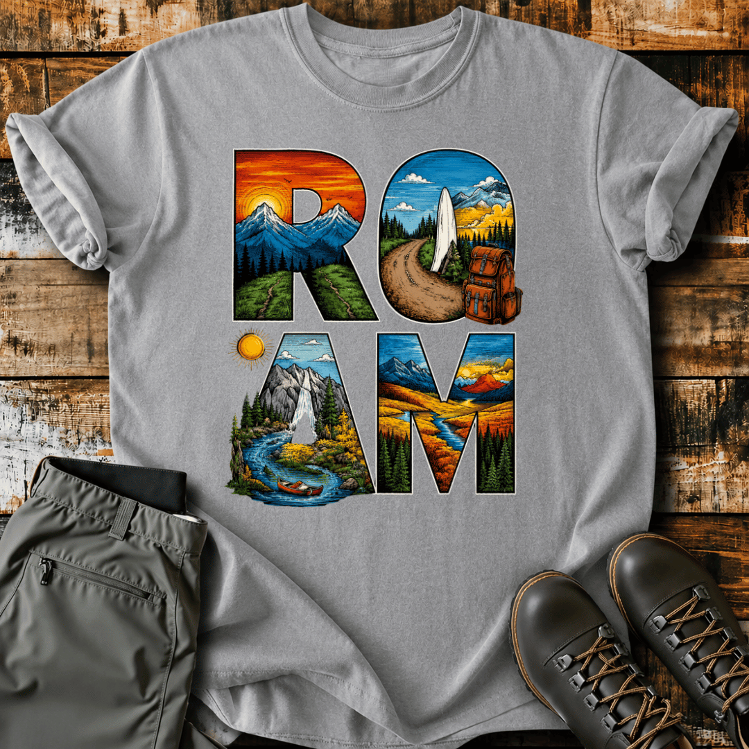 The Great Outdoors Panoramic T-shirt
