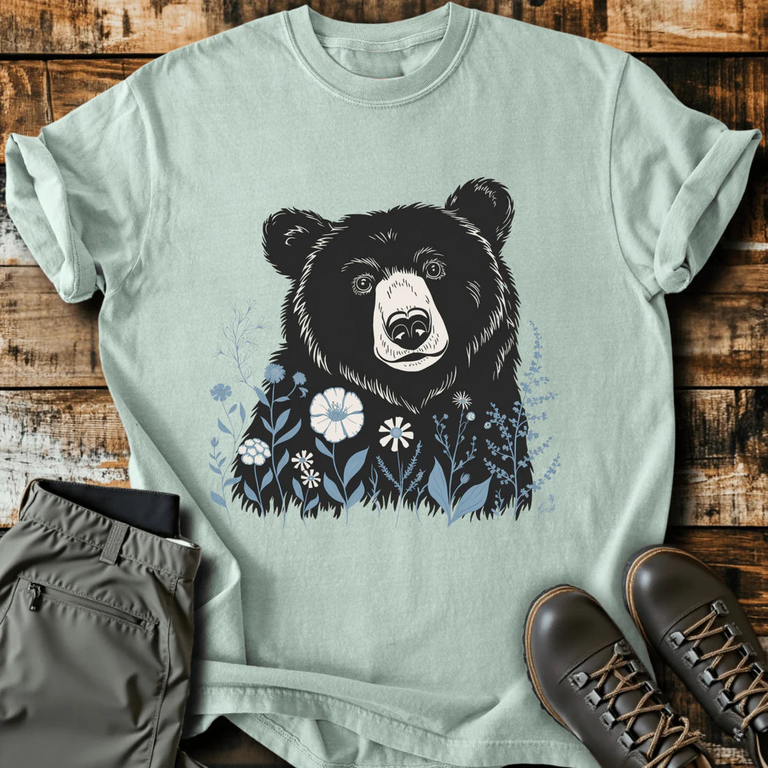 Frolicking Bear T-shirt