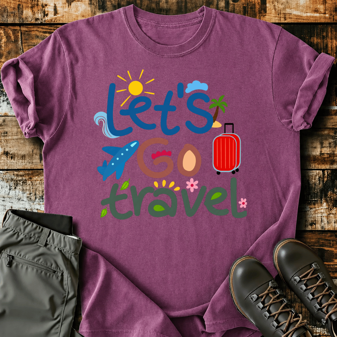 Adventure Awaits Travel T-Shirt