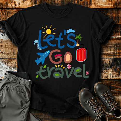 Adventure Awaits Travel T-Shirt