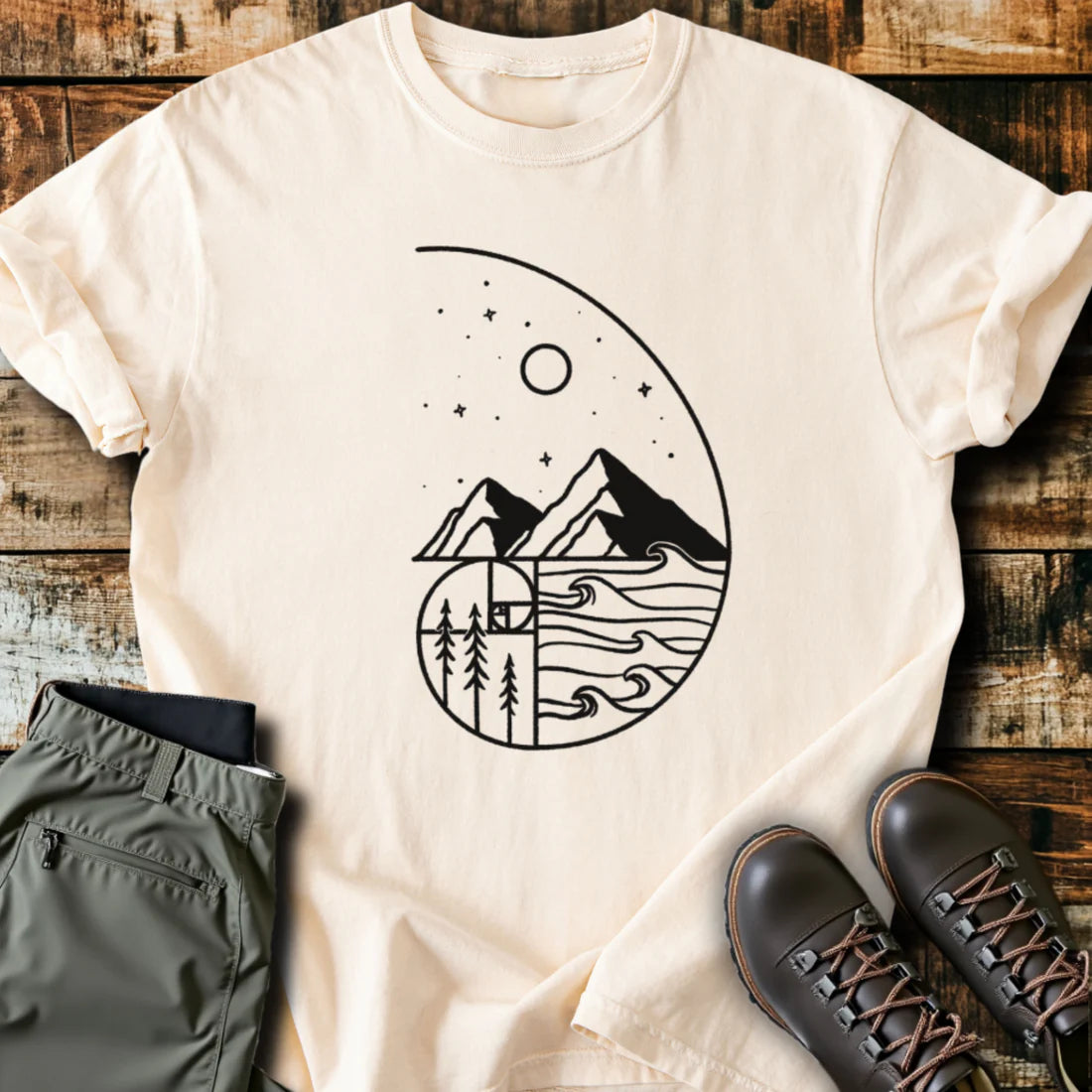 Golden Spiral T-Shirt