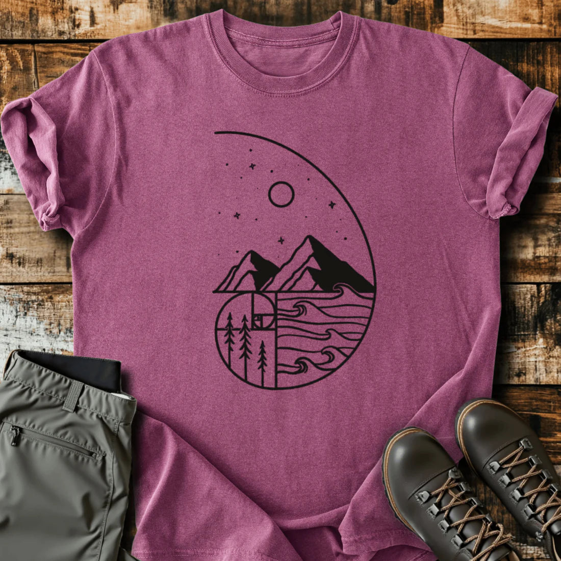 Golden Spiral T-Shirt
