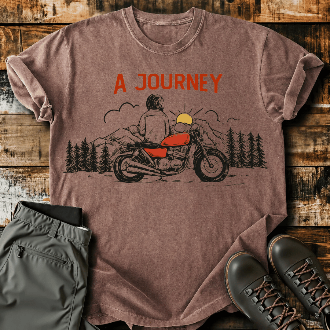 Motorcycle Adventure Journey T-Shirt