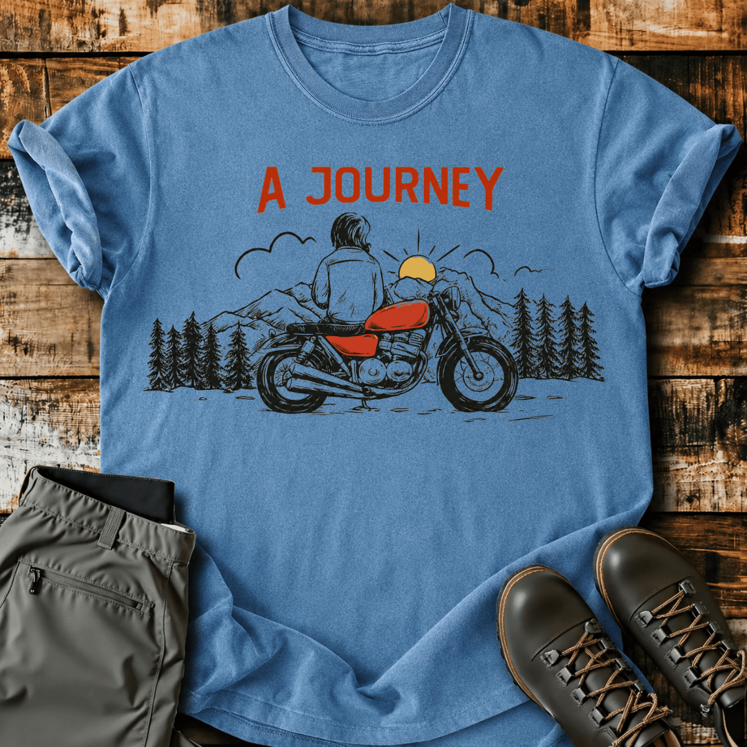 Motorcycle Adventure Journey T-Shirt