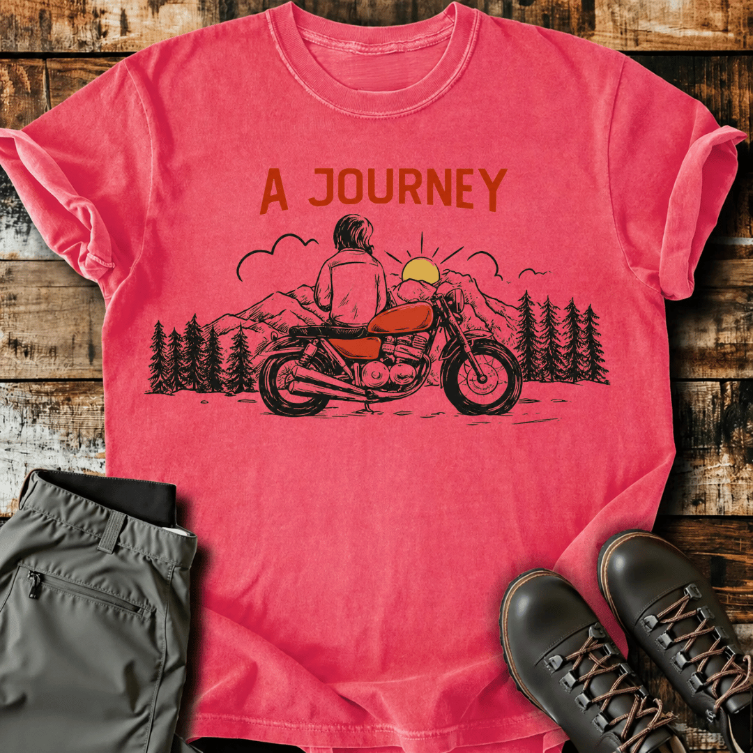 Motorcycle Adventure Journey T-Shirt