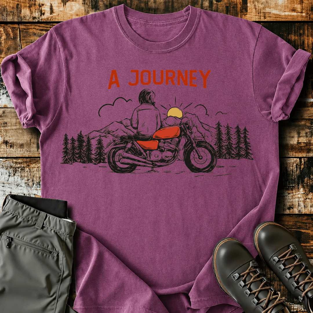 Motorcycle Adventure Journey T-Shirt