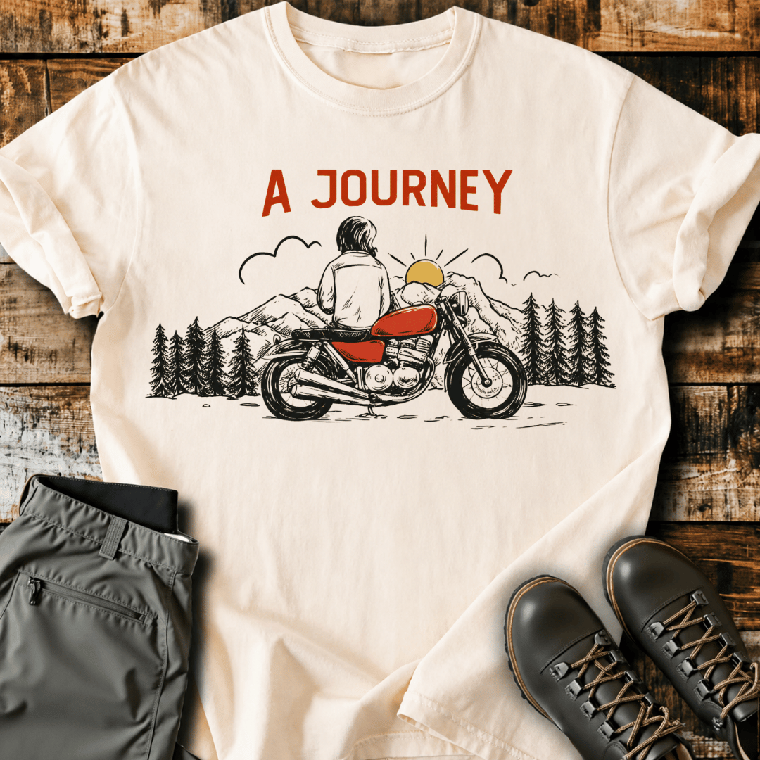 Motorcycle Adventure Journey T-Shirt