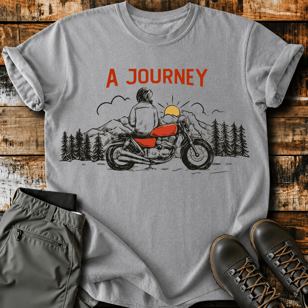 Motorcycle Adventure Journey T-Shirt
