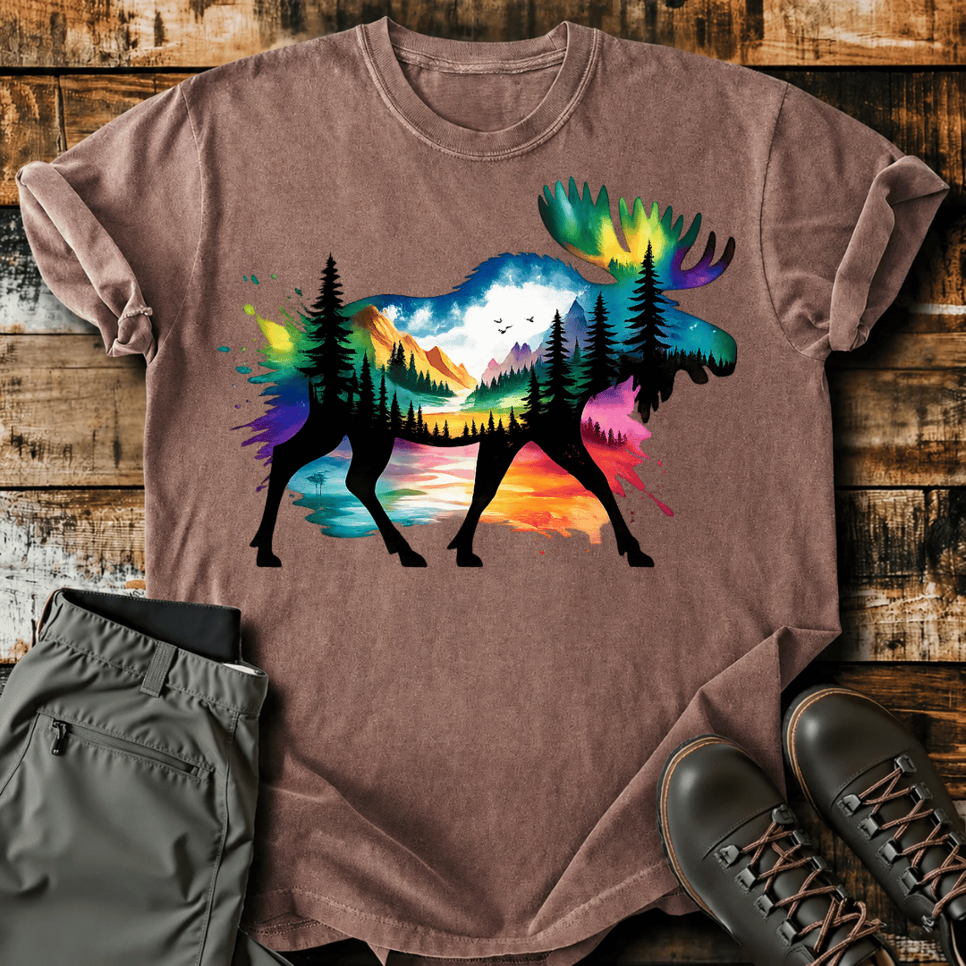 Northern Moose Adventure T-Shirt