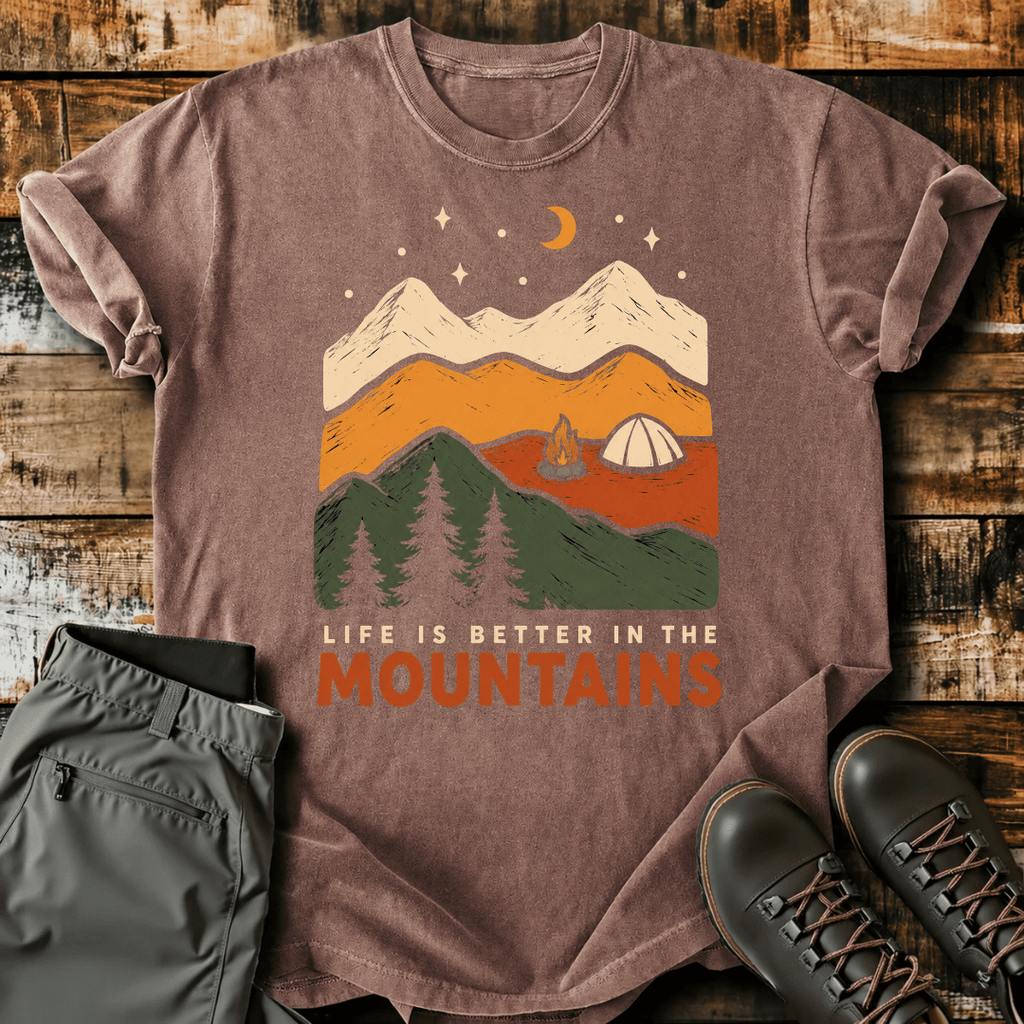 Roam Panoramic Nature Landscapes T-shirt