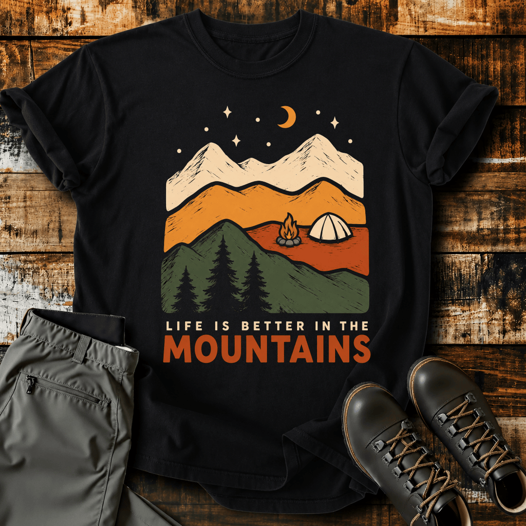 Roam Panoramic Nature Landscapes T-shirt