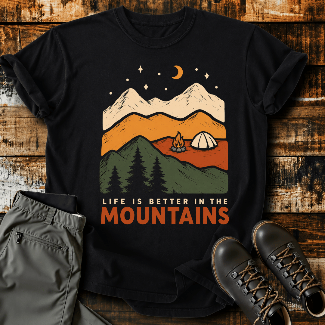 Roam Panoramic Nature Landscapes T-shirt