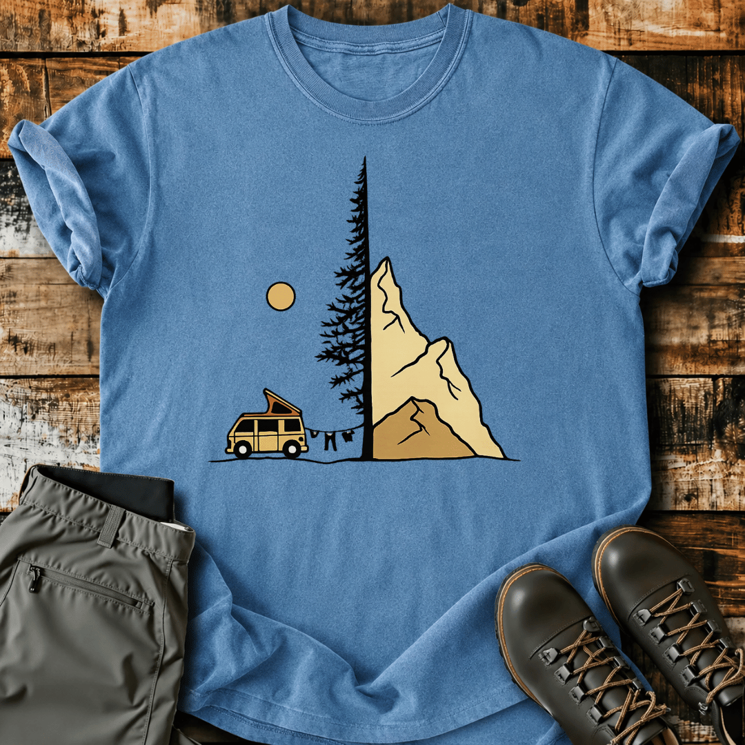 Scenic Mountain Camping T-Shirt