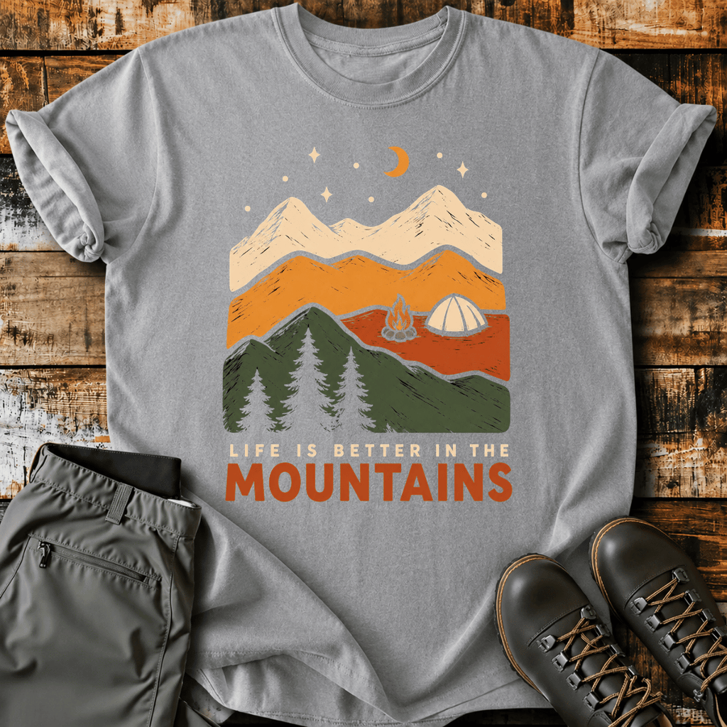 Roam Panoramic Nature Landscapes T-shirt