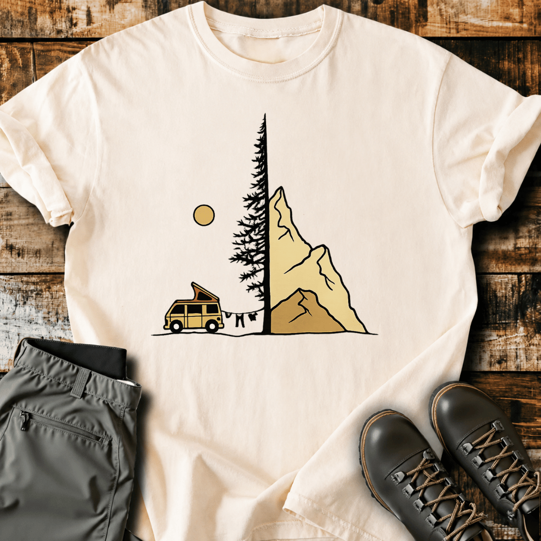 Scenic Mountain Camping T-Shirt
