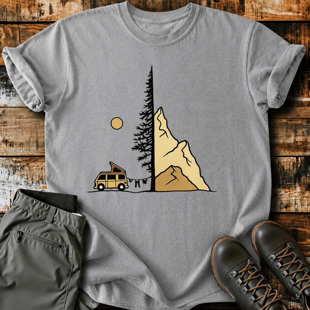 Scenic Mountain Camping T-Shirt