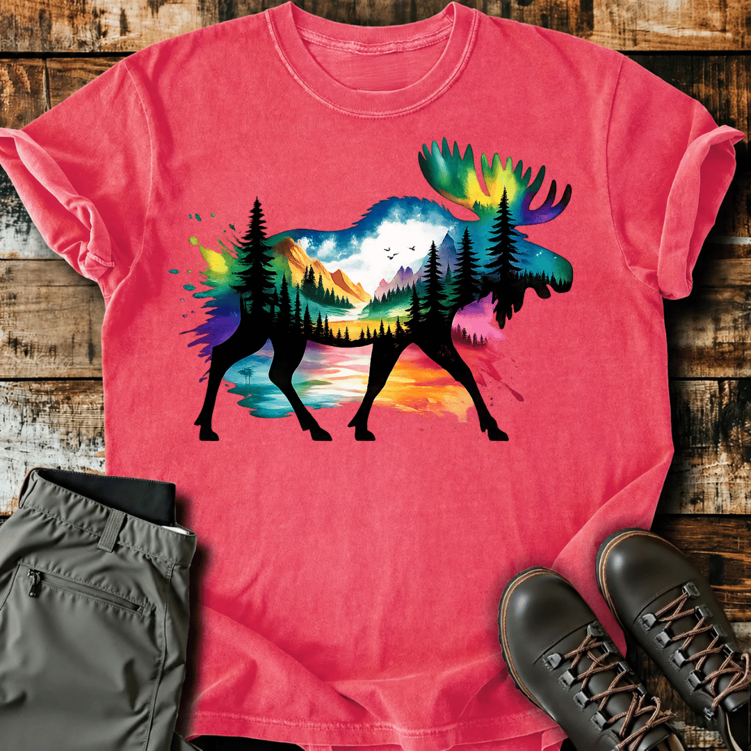 Northern Moose Adventure T-Shirt