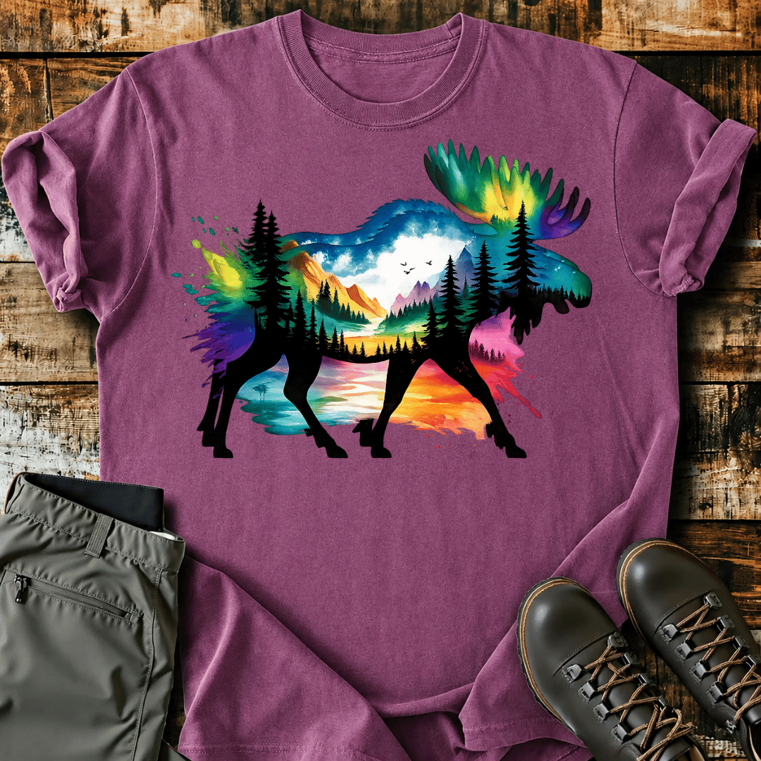 Northern Moose Adventure T-Shirt