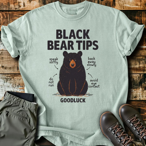 Black Bear Tips T-Shirt