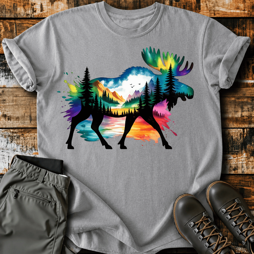 Northern Moose Adventure T-Shirt
