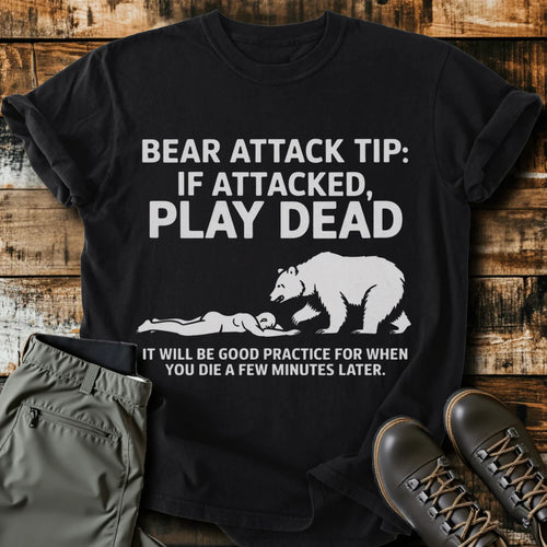 Bear Attack Tip T-shirt