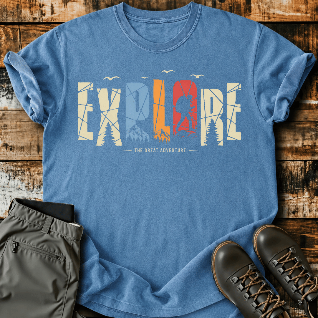 Explore The Great Adventure T-Shirt