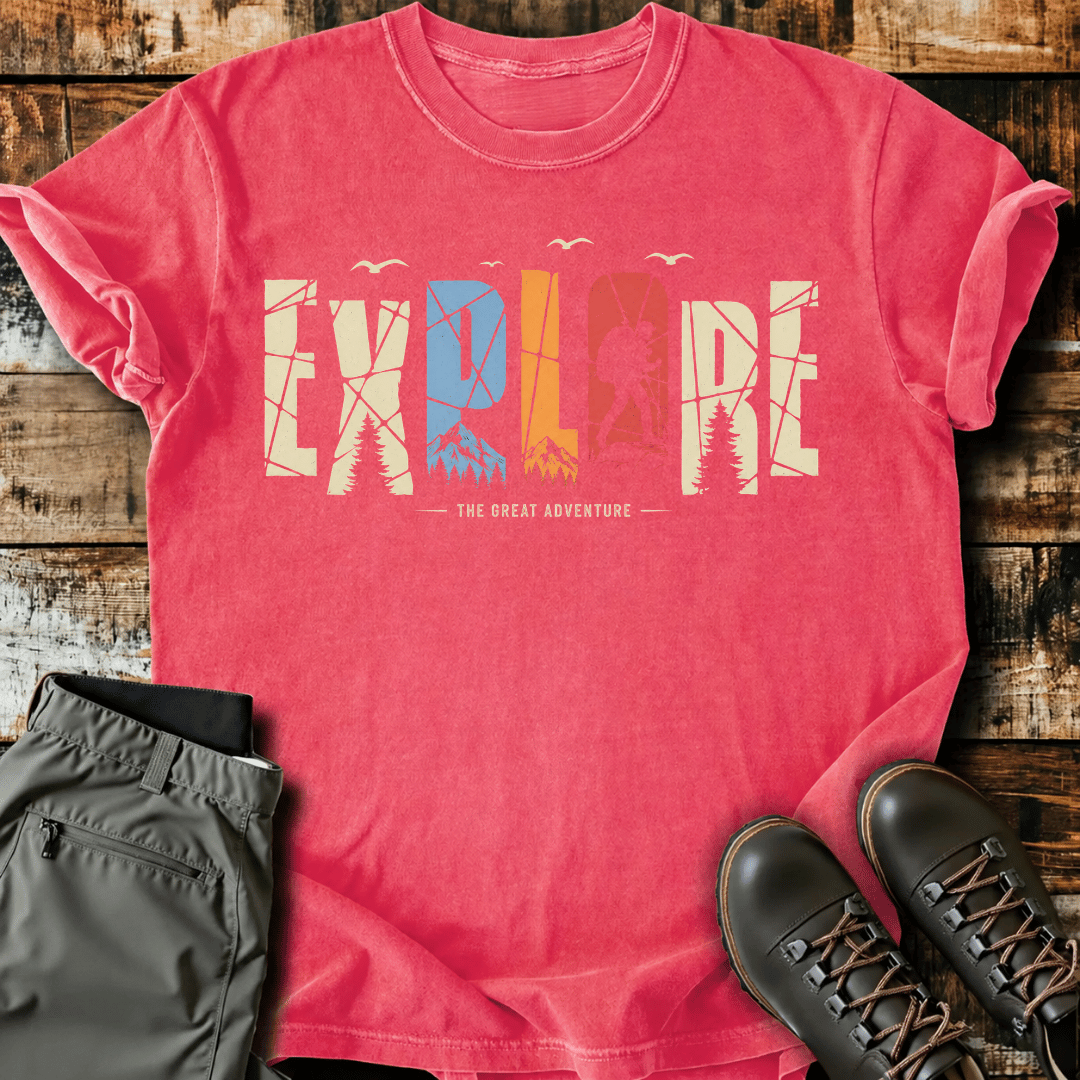 Explore The Great Adventure T-Shirt