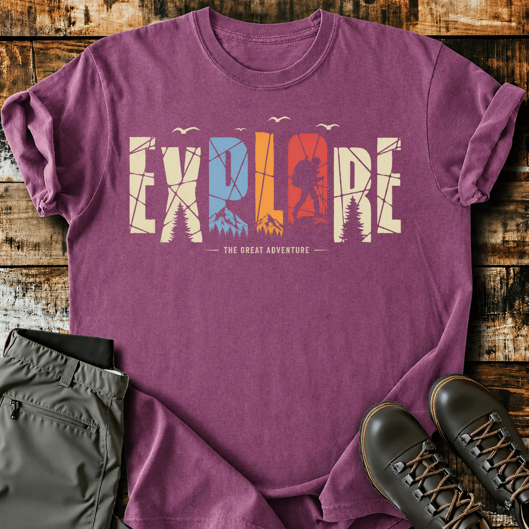 Explore The Great Adventure T-Shirt