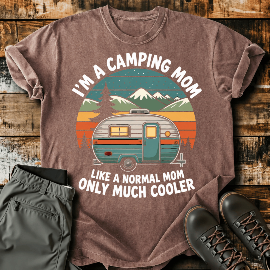 Camping Mom Adventure T-Shirt
