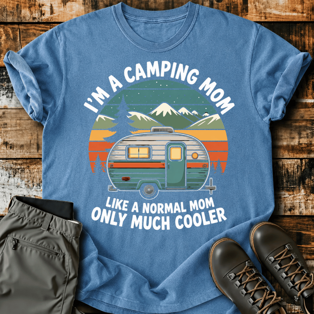 Camping Mom Adventure T-Shirt