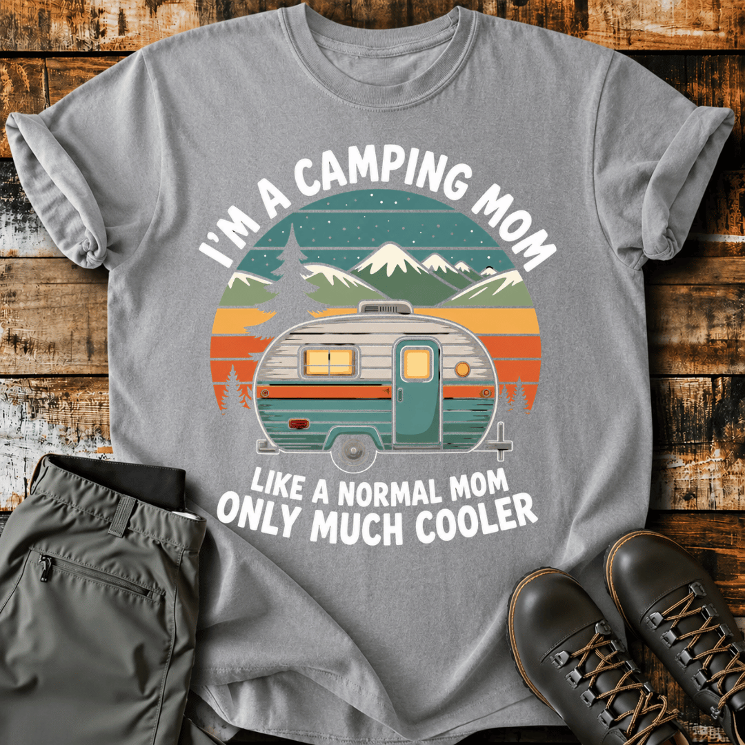 Camping Mom Adventure T-Shirt