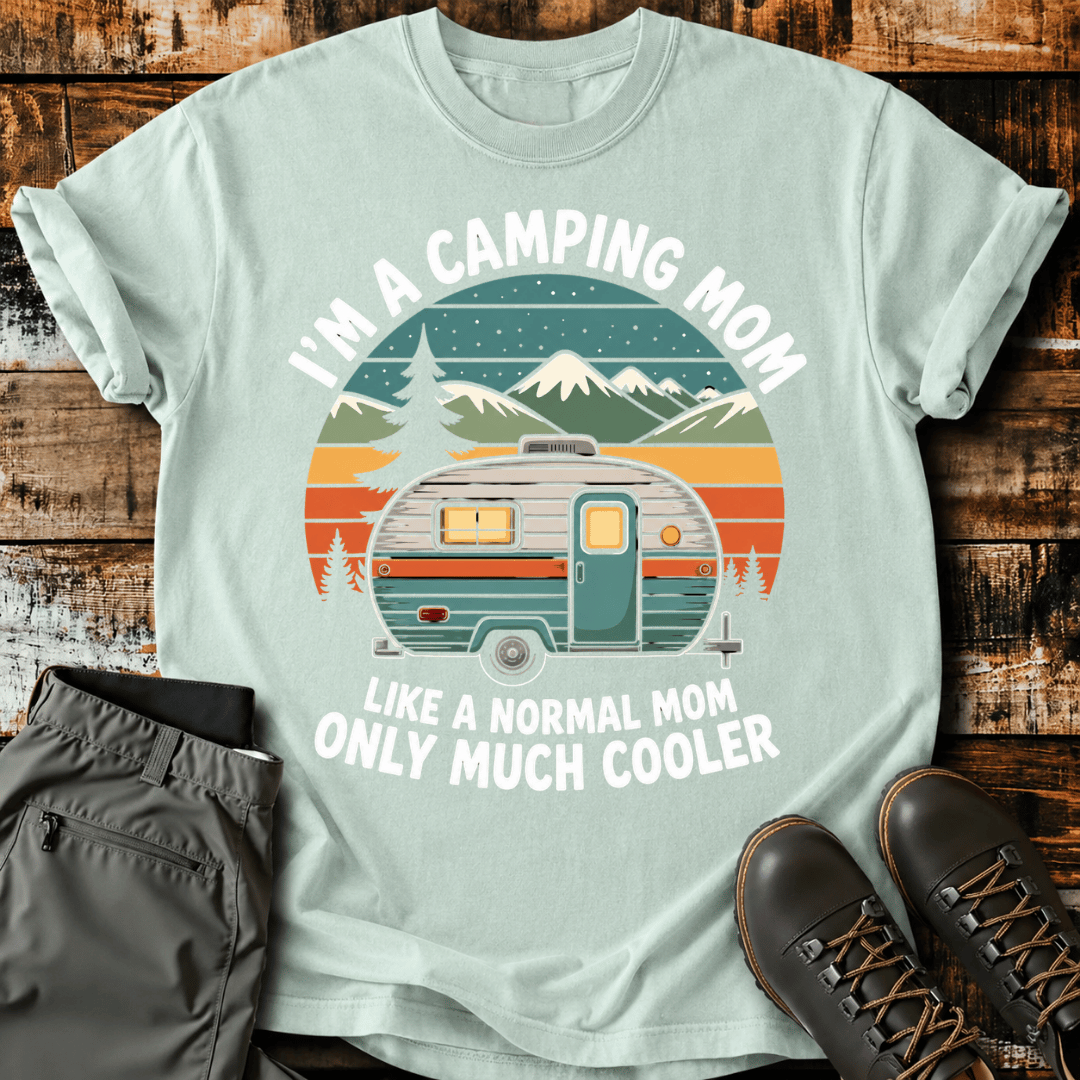 Camping Mom Adventure T-Shirt