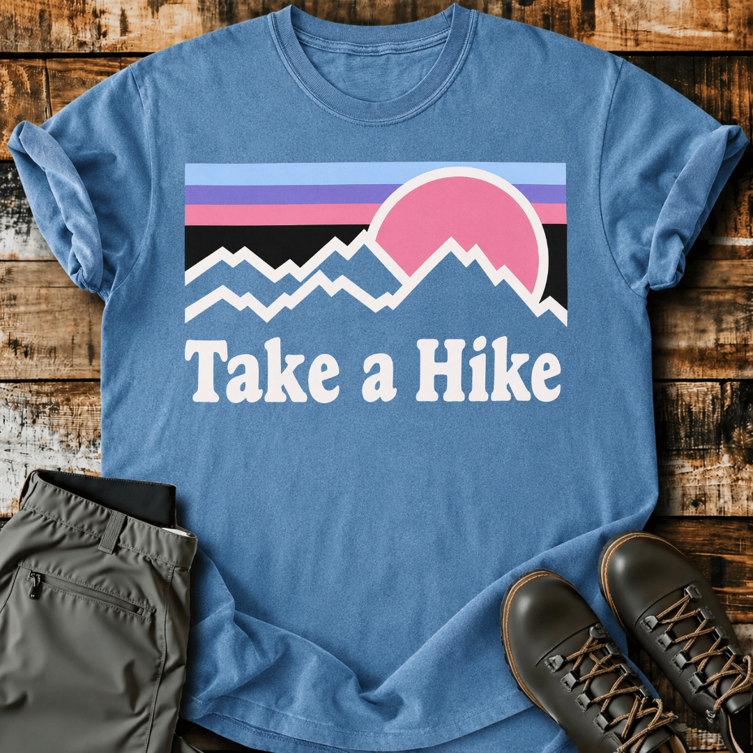 Retro Take A Hike T-Shirt
