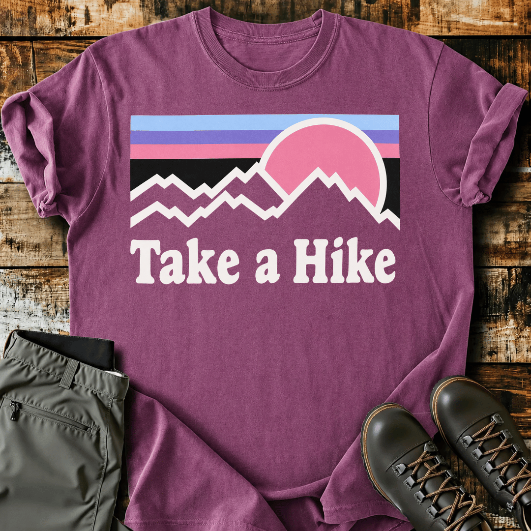 Retro Take A Hike T-Shirt